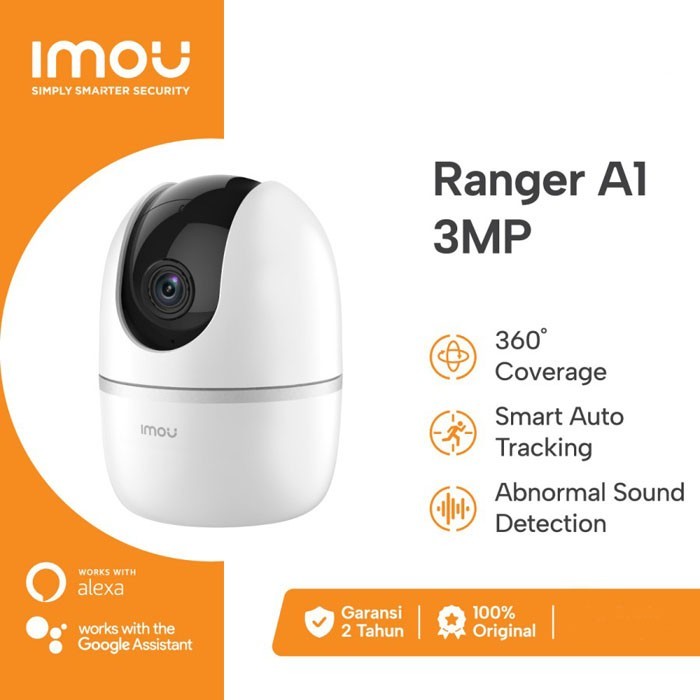 Imou Ranger A1 3MP 5MP IP CCTV Indoor Smart Security Camera Two Way Talk  3MP 5 MP JST
