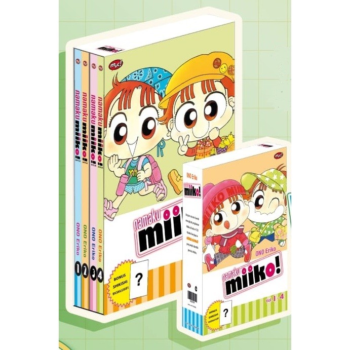 KOMIK SERI : Hai miiko Paket Exclusive Package Boxset