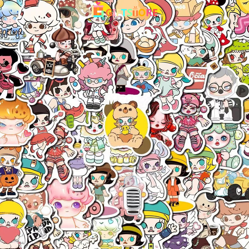 

CODStiker Molly Lucu Stiker Kartun Stiker Scrapbook Tablet Stiker Dekoratif-GS