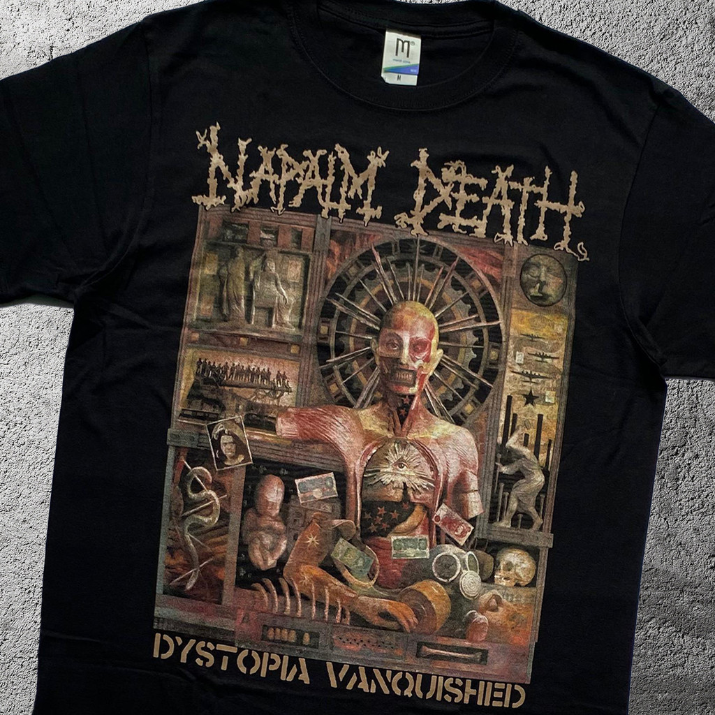 KAOS BAND NAPALM DEATH - DYSTOPIA VANQUISHED