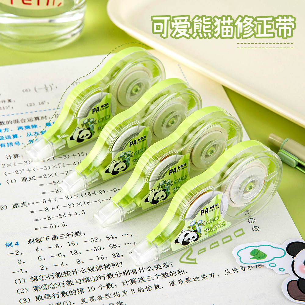 

Correction Tape Cute White Out Tape Kawaii Panda Correction Tape Easy To Use Applicator For Back to School Students Gift