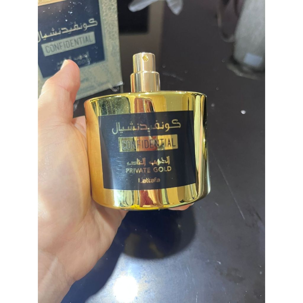 Parfum CONFIDENTIAL Private Gold Parfume Arab ORI by Lattafa