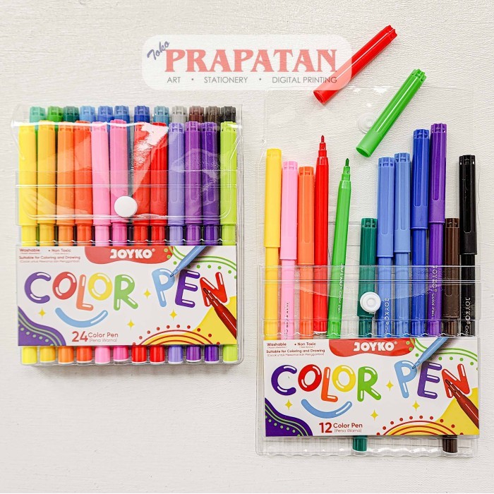 

Joyko Color Pen CLP-60 | Pena Warna - CLP-60-24
