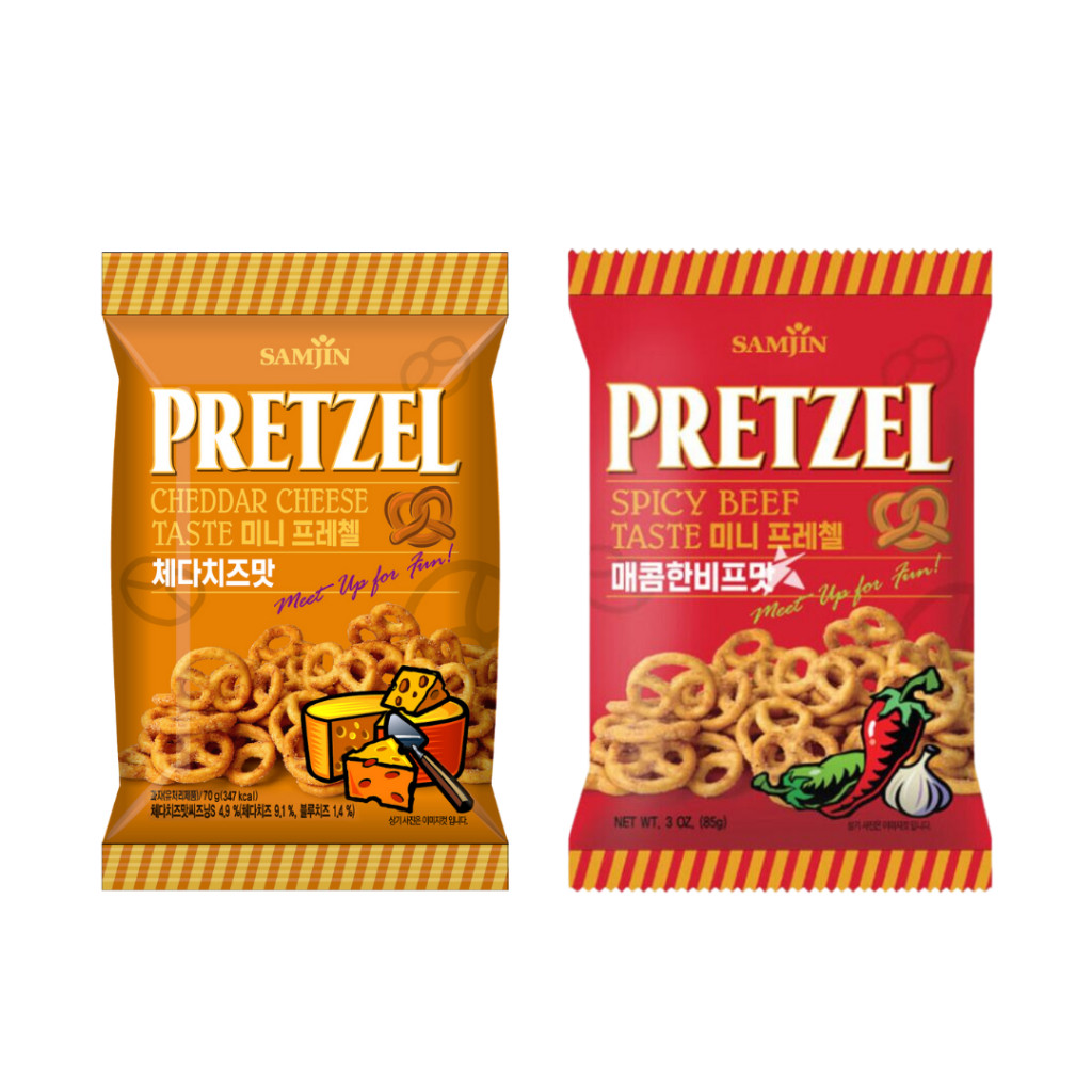 

Samjin Pretzel Cheddar Cheese KOREA