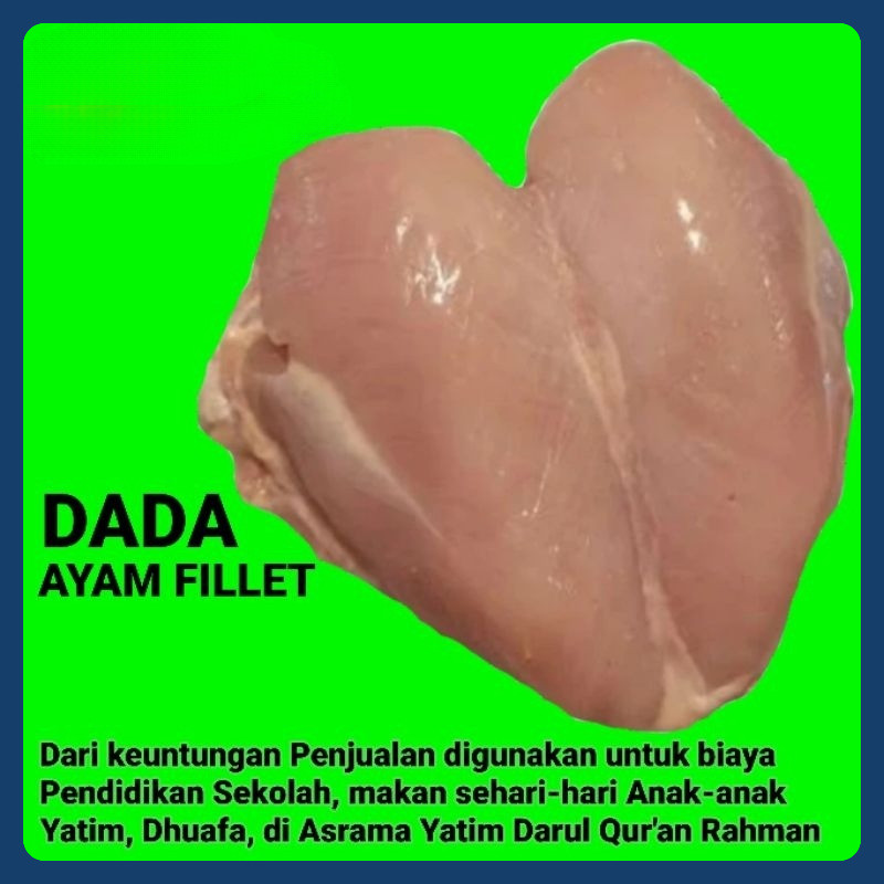 

Dada Ayam Fillet 1 Kg, Fresh, Segar, Halalan Thayyiban