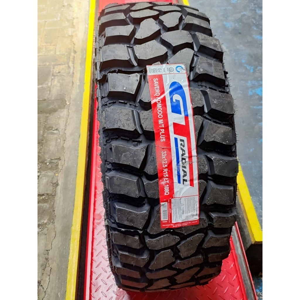 GT Savero Komodo MT PLUS Ukuran 33x12.5 R15 ban mobil off-road Gunung
