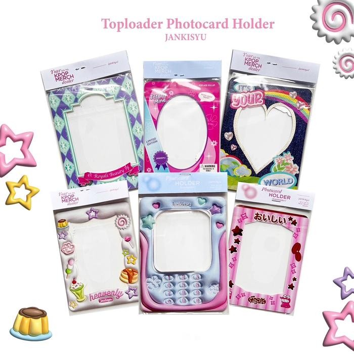 

READY Photocard Holder Toploader 2 Sisi [BACA DESKRIPSI] - ballchain, royals beauty
