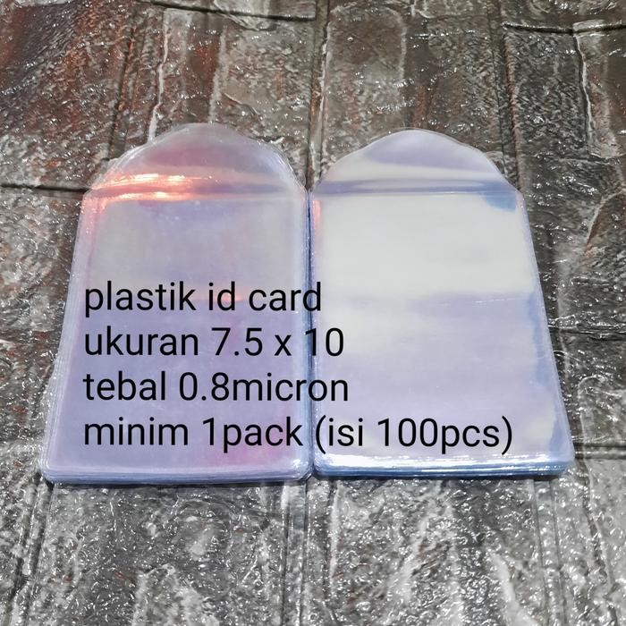

ANDMA plastik KTP , id card, kartu ATM , dan SIM 7.5x10cm