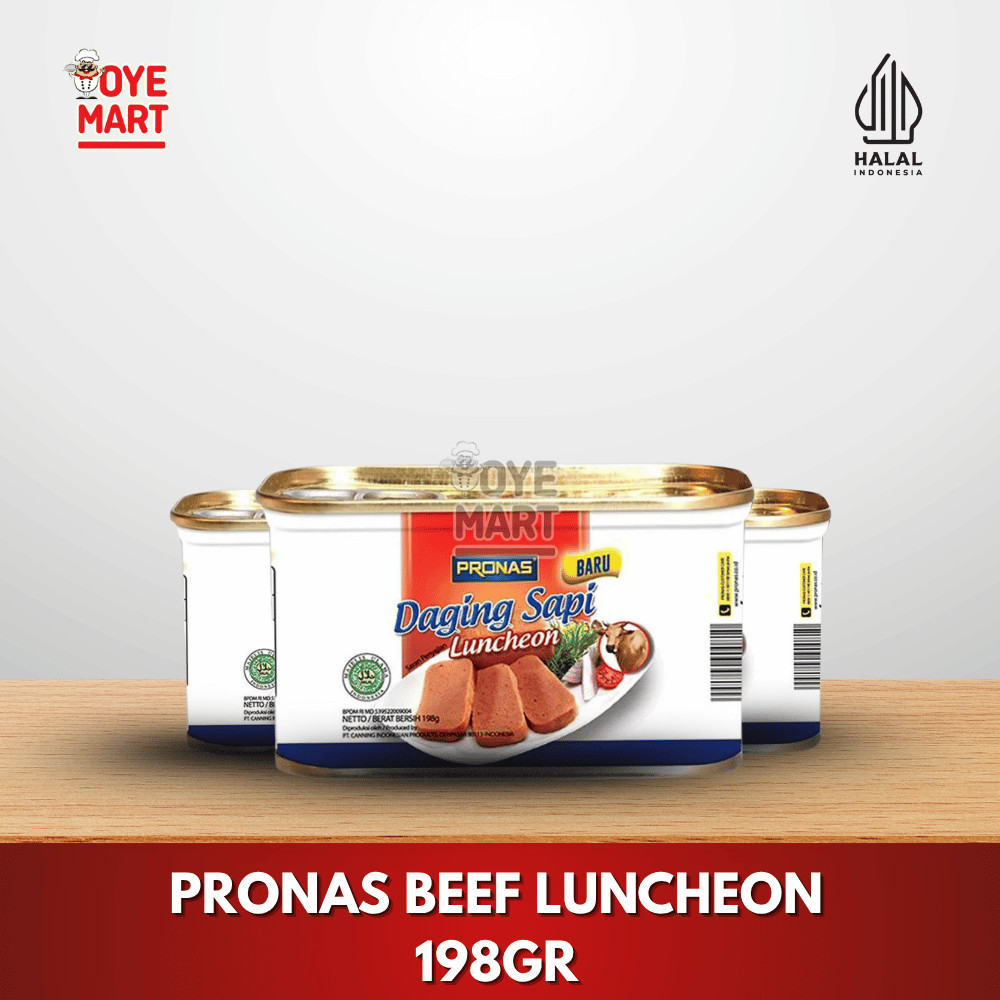 

PRONAS BEEF LUNCHEON 198GR / DAGING SAPI LUNCHEON