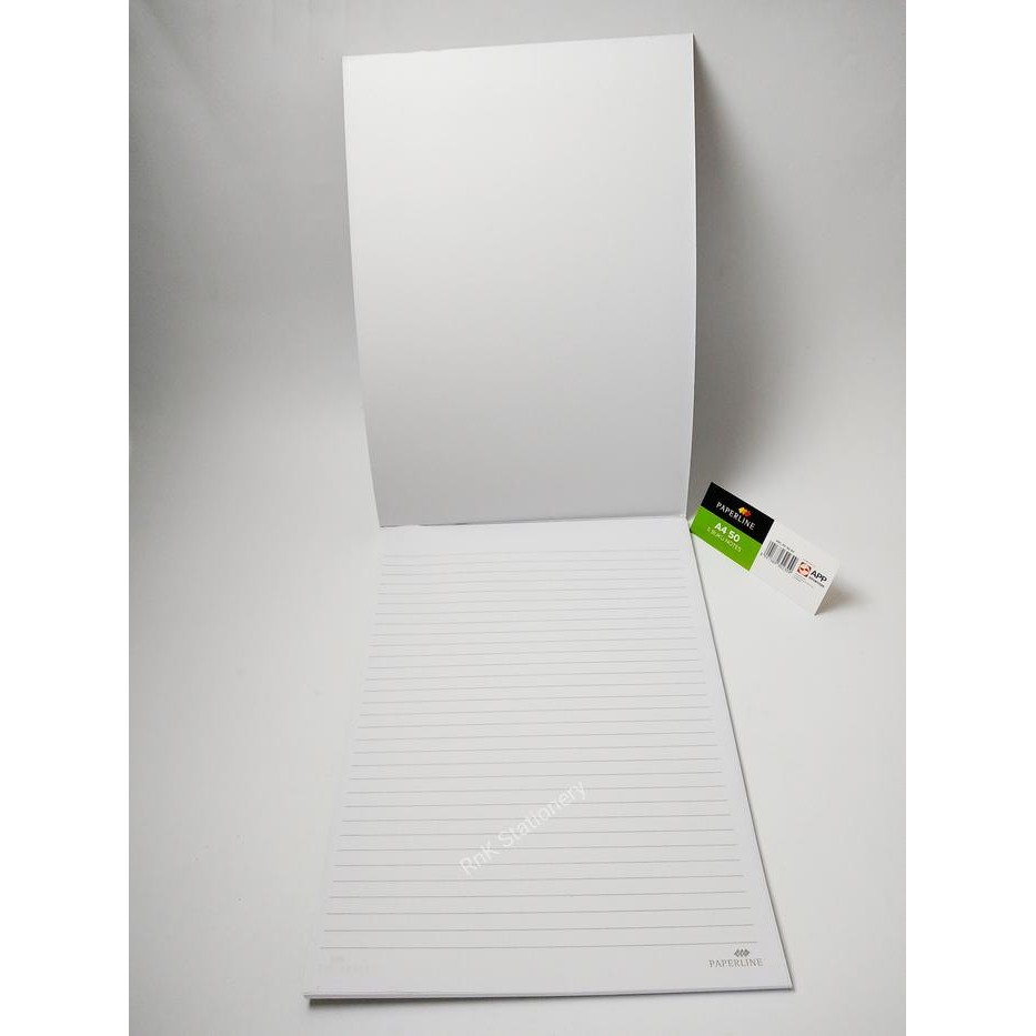 

TERLARIS! PAPERLINE NOTEPAD A4 50 LEMBAR BUKU BISA DISOBEK FLIPOVER/ WRITING PAD