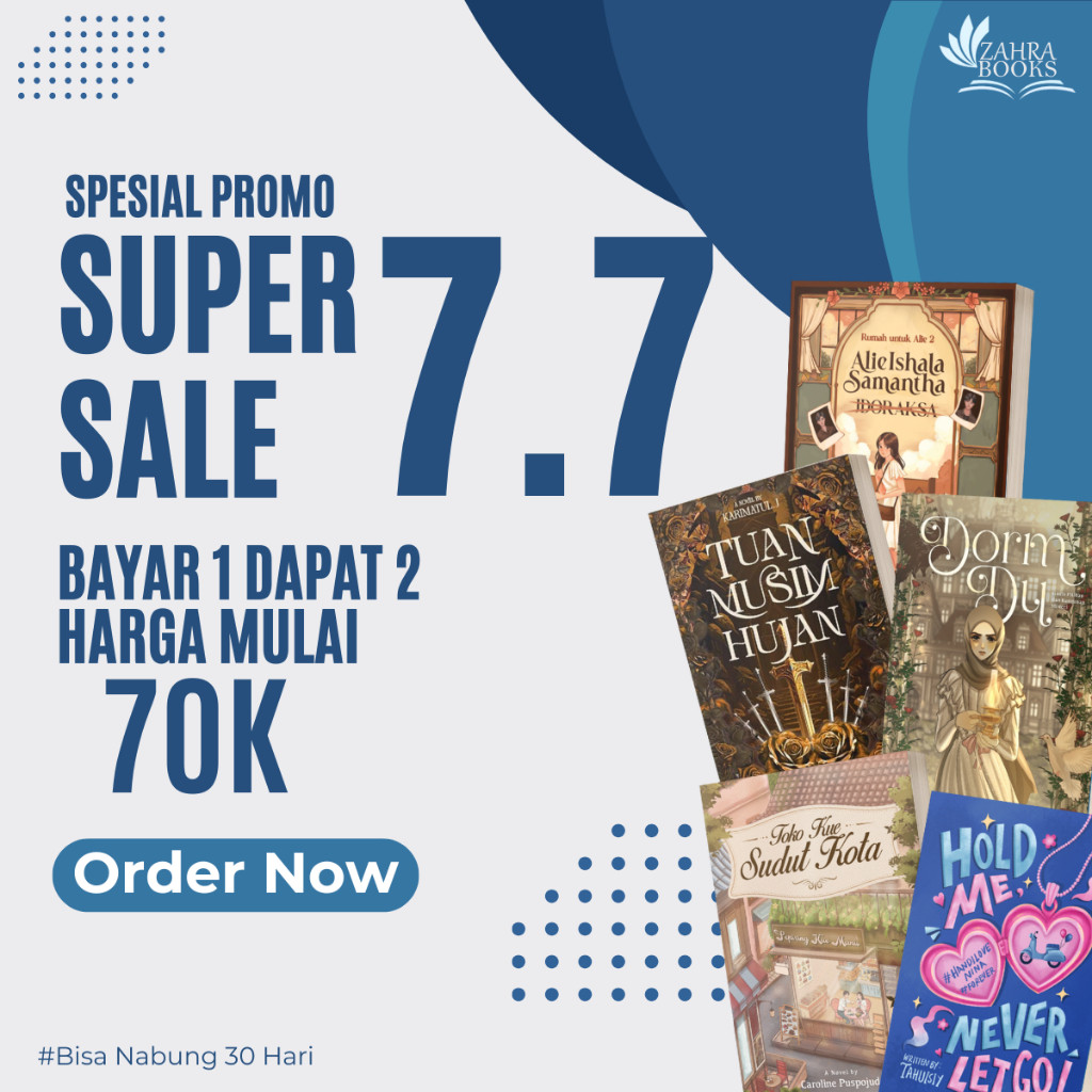 

SPECIAL PROMO BEST BOOK SUPER SALE 7-7 BUY 1 GET 2 (AKAD GROUP TIM NABUNG KIRIM AKHIR JULI)