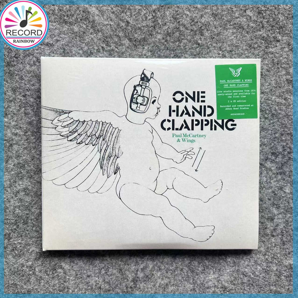 CD Paul McCartney & Wings One Hand Clapping 2CD Original Album [Tersegel] Terbaru