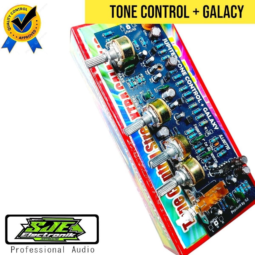 TONE CONTROL STEREO XTRA GALAXY IC 12 dc Speaker