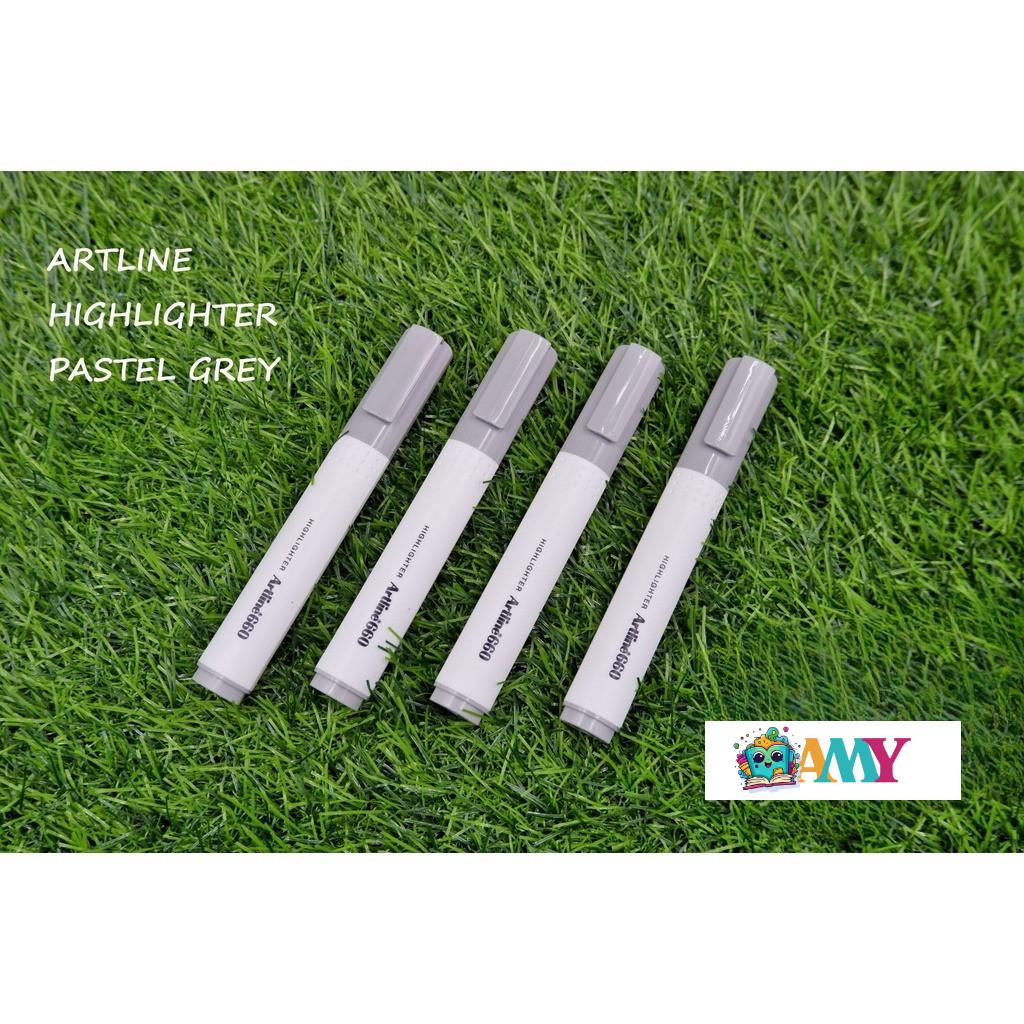 

ARTLINE HIGHLIGHTER PASTEL GREY EK 660 PSTL AMY STASIONARY
