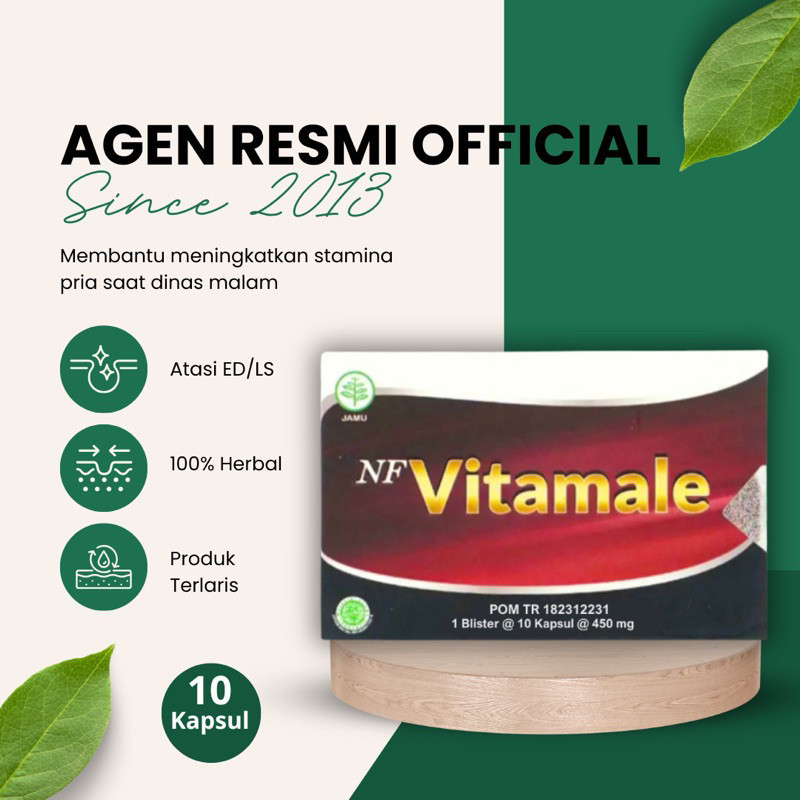 VitamalePilihanProdukAsliNewOriginal100%HwiBahanHerbalBundlingTradisional