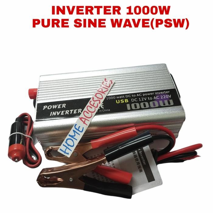 1000W INVERTER PSW /Taffware Car Power Inverter DC 12V to AC220V 1000W - PSW KS001
