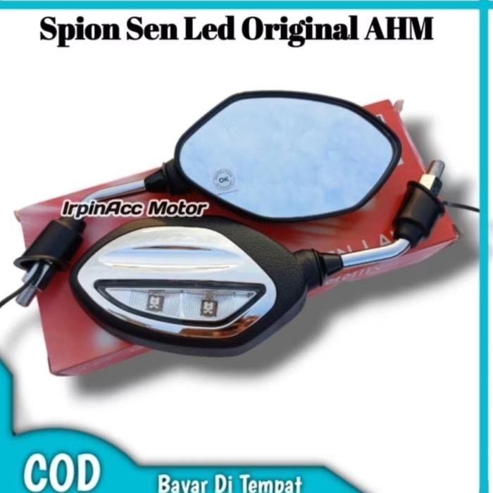 Spion Led Vario New Beat Xmax Scoopy Original AHM Spion Sen Led Univer - Ori AHM