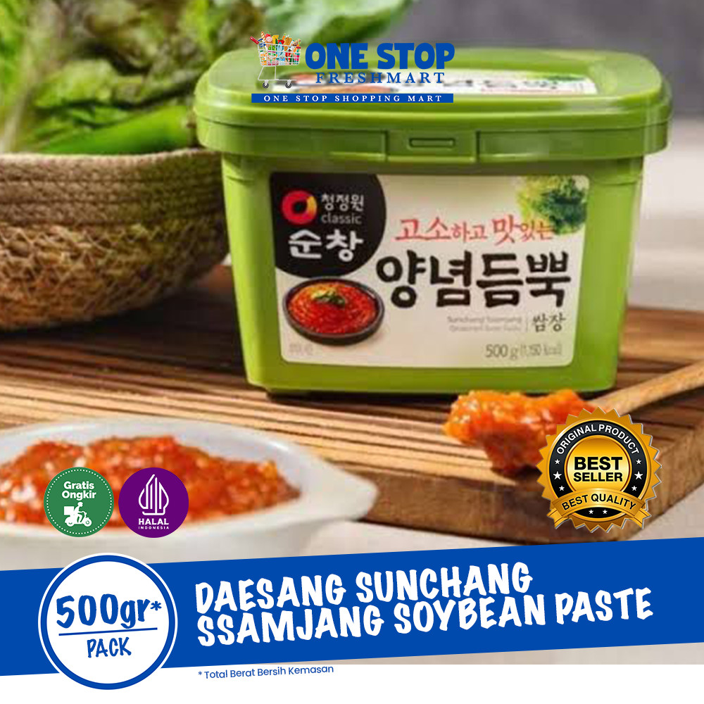 

DAESANG SUNCHANG SSAMJANG SOYBEAN PASTE - SAUS SAMBAL TAUCO 500gr
