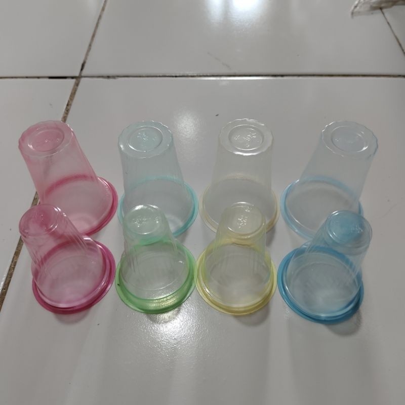 

Gelas Plastik Ulir Bintang / tempat eskrip