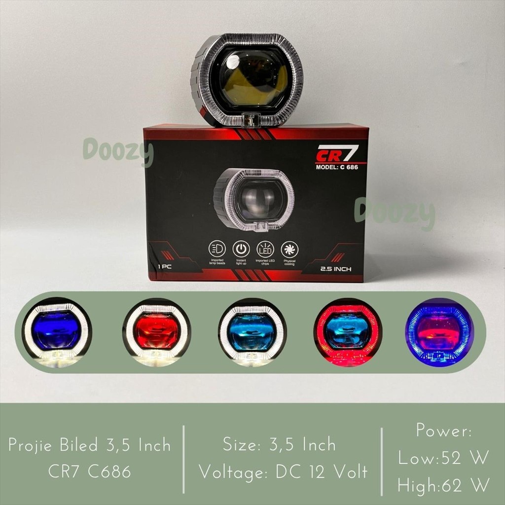 CR7 C686 Projie Biled 3,5 Inch