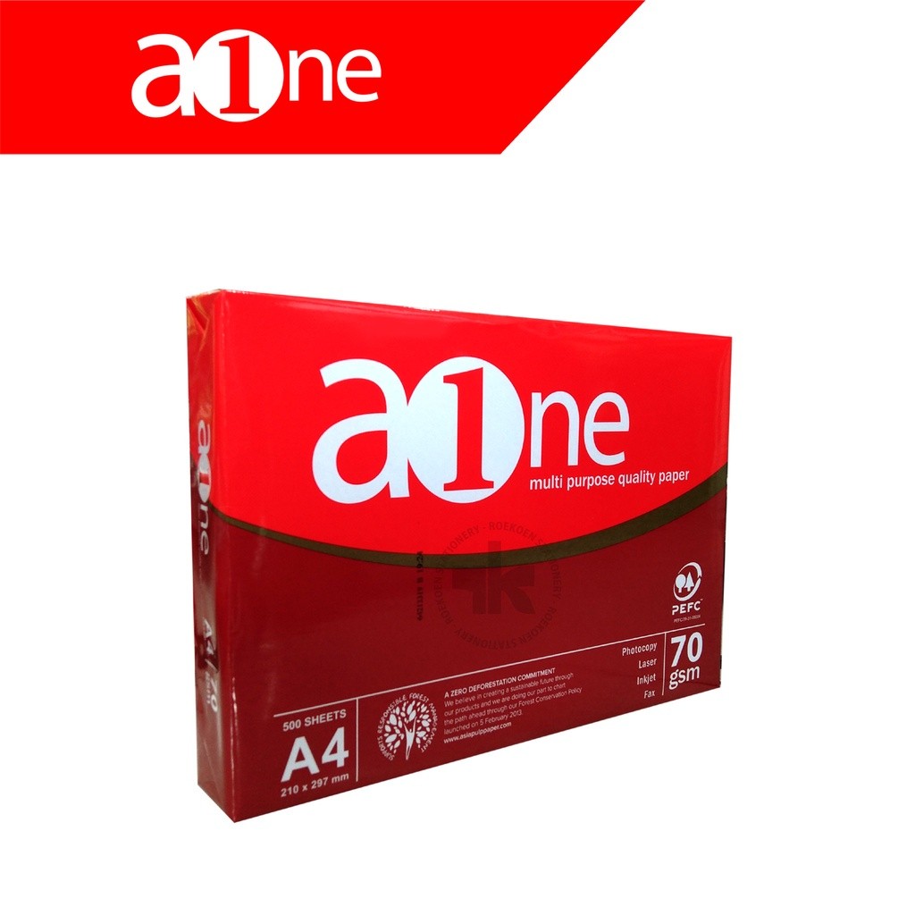 

AOne Kertas Fotocopy HVS A4 70gsm (500 lembar)