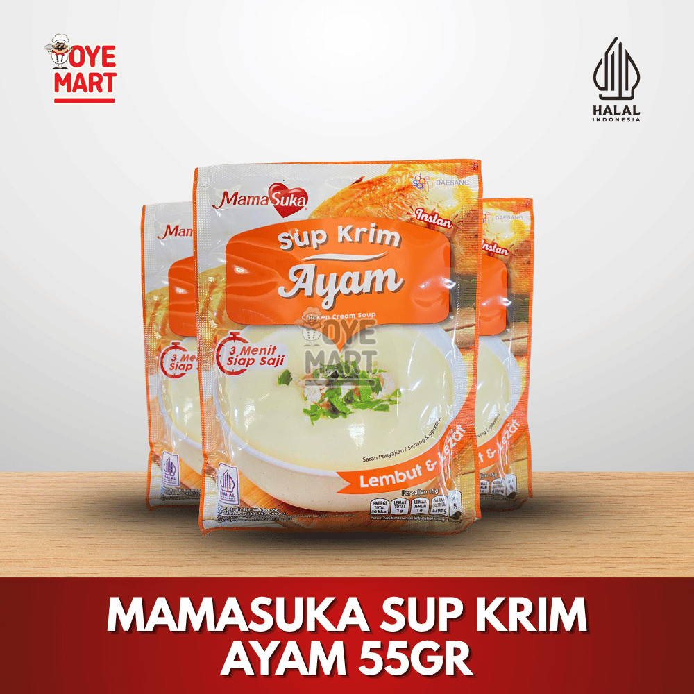 

MAMASUKA SUP KRIM AYAM 55GR