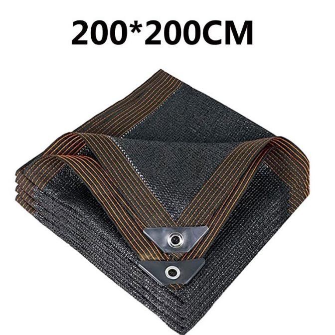 Paranet 99% Lebar 2/3/4/5/6 Meter Shading Net Nylon Anti Panas 12-pin Jaring Paranet Pelindung Tanam