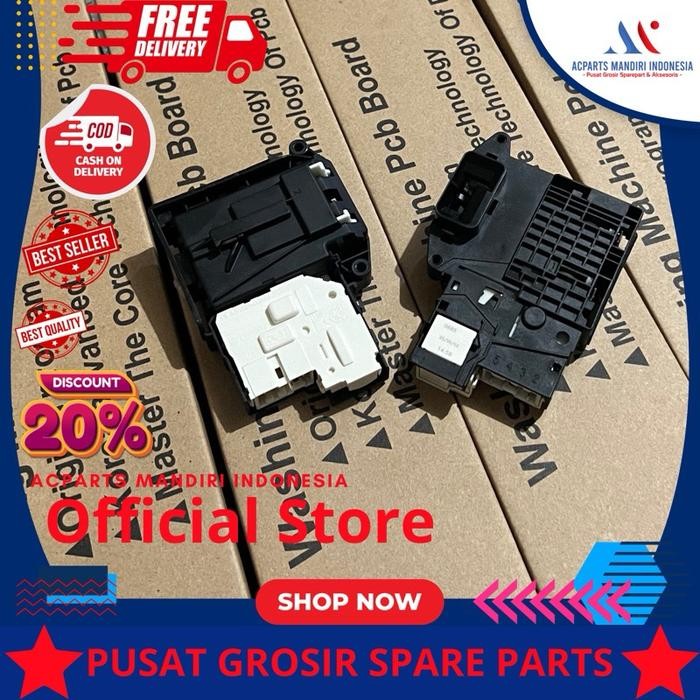 

LG WD-N1213D6 ( DLS-2 ), Switch door lock mesin cuci Front loading