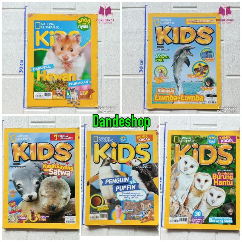 National Geographic Kids - Majalah Pengetahuan Anak Bekas - BUKUGRAFI