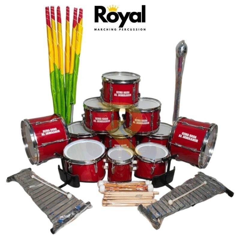 Drumband Anak TK Full Set 25 Personil Alat Drumband Anak