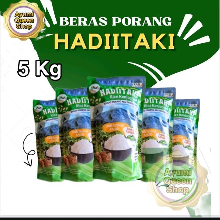 

BERAS PORANG HADIITAKI PAKET 5 KG