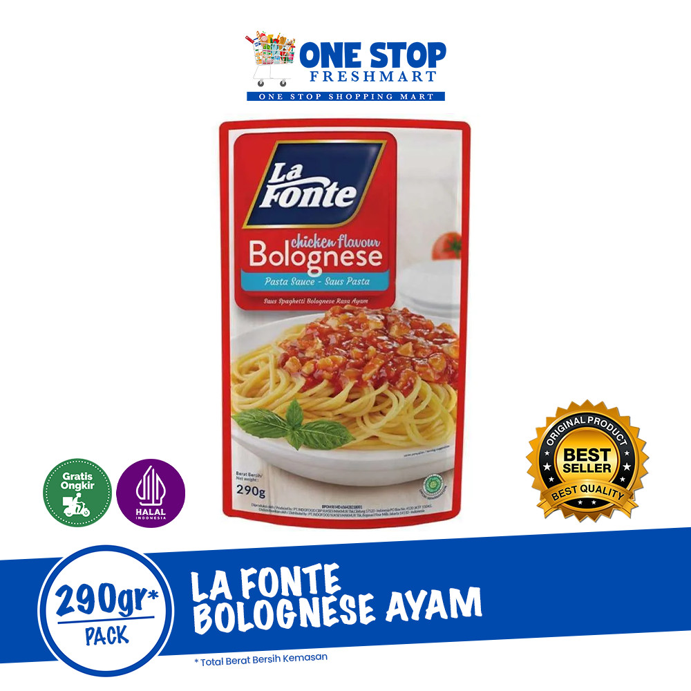 

LA FONTE SAUS CHICKEN BOLOGNESE 290GR