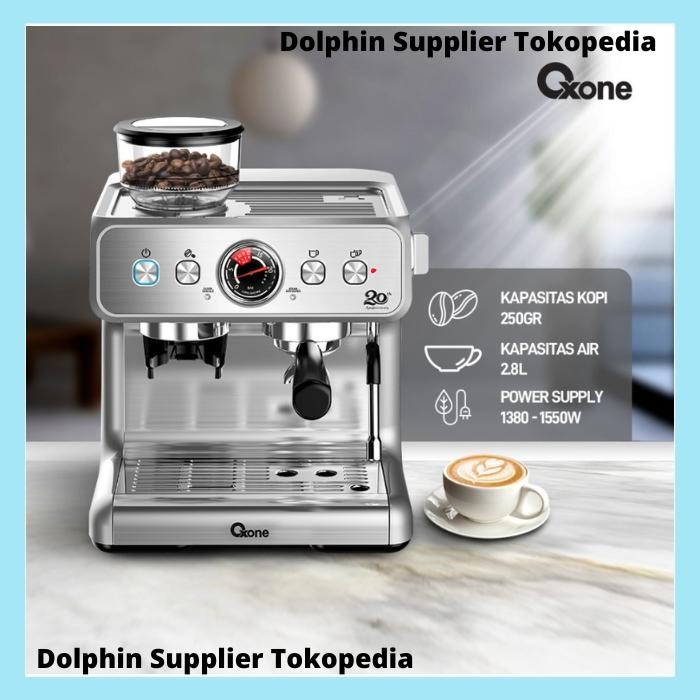 New Mesin Kopi Oxone OX-215 Coffee Maker Oxone OX-215 Mesin Espresso Oxone OX-215 Coffee Machine Oxo