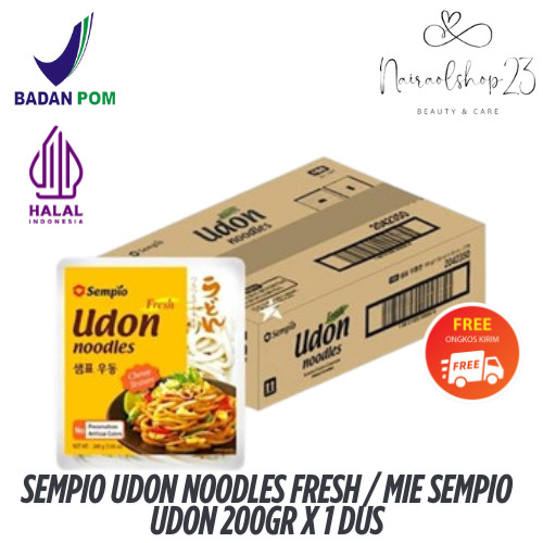 

Sempio Udon Noodles Fresh / Mie Sempio Udon 200gr X 1 Dus