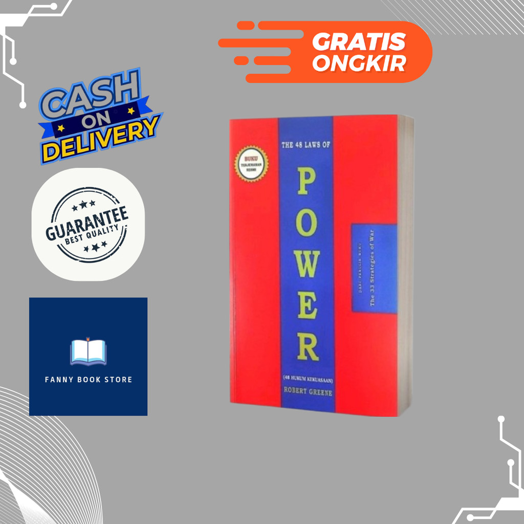 Buku 48 Laws of Power 48 Hukum Kekuasaan - Robert Greene
