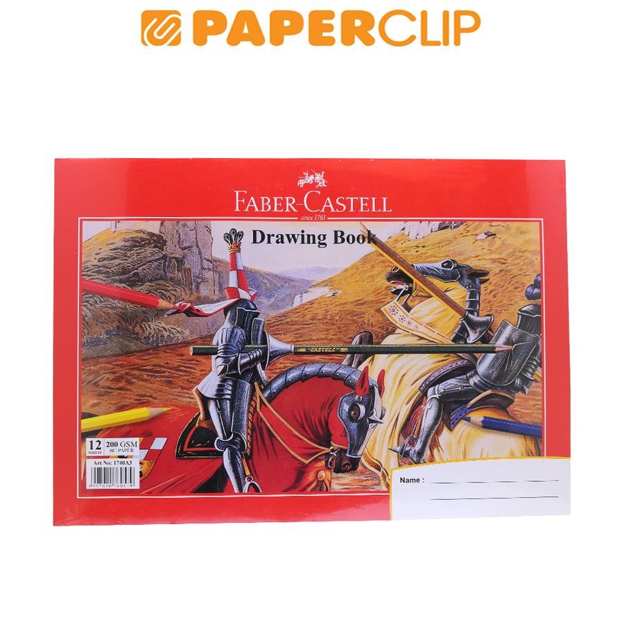 

BUKU GAMBAR FABER CASTELL 1740 A3 200GSM