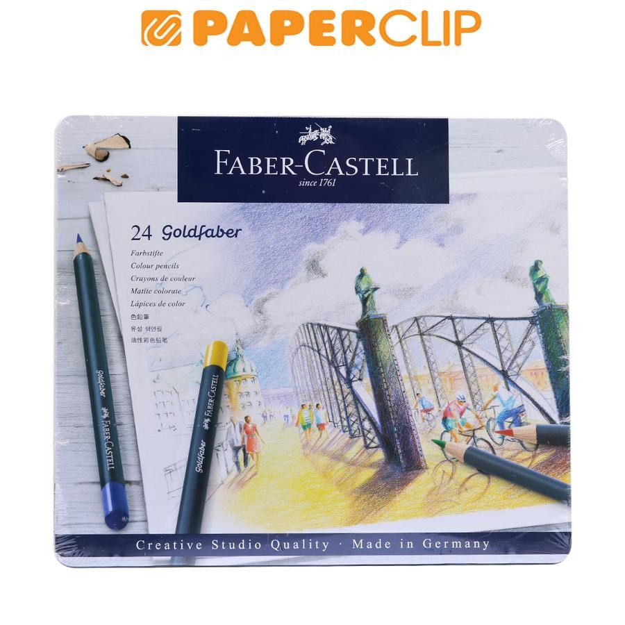 

PENSIL WARNA / COLOR PENCIL FABER CASTELL GOLDFABER 114724 24C