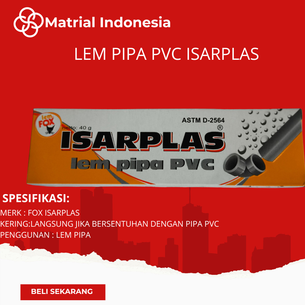 lem paralon isarplas - fox