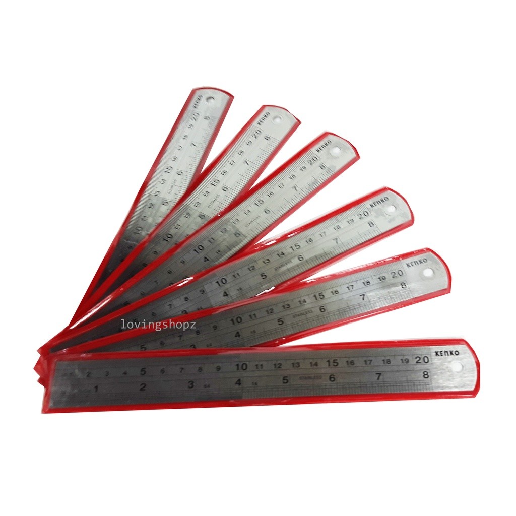 

Kenko Penggaris Besi 20cm / Ruler 20 cm Kenko