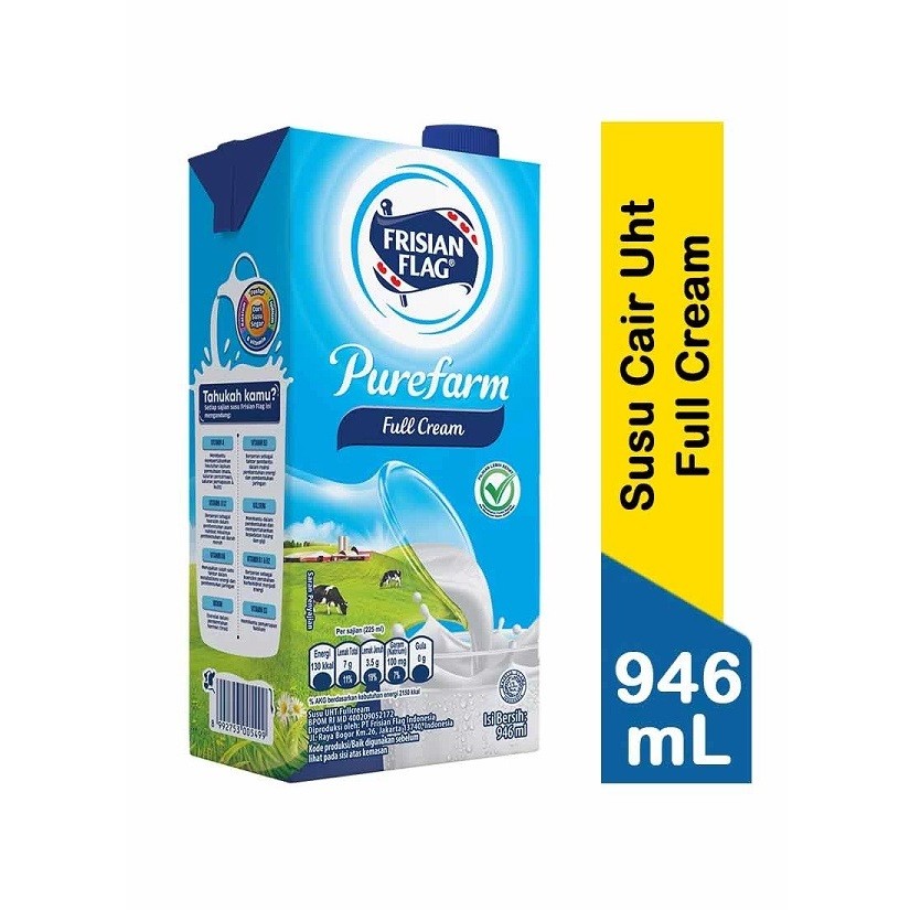 

F.FLAG UHT PFARM FULL CREAM 946ML