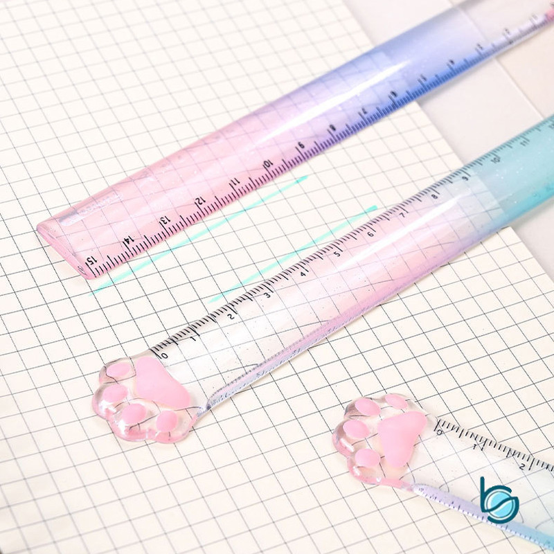 

Penggaris Kaki Kucing/ruler Kaki Kucing/penggaris kucing 15CM TWINGO-BestStationary