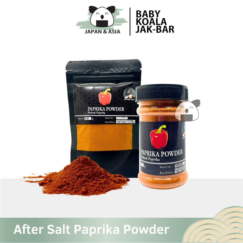 

AFTER SALT Paprika Powder Bubuk Paprika Merah 50 g │ Import - BKJ