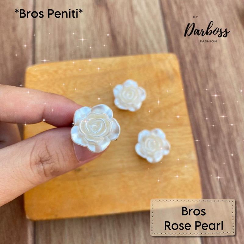 BROS MAWAR SIMPLE / bros Dagu / bros kecil / bros hijab / bros dada / bros bunga mawar