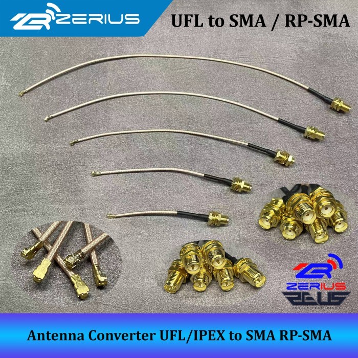 Pigtail Antenna Converter IPEX UFL to SMA RP-SMA Female