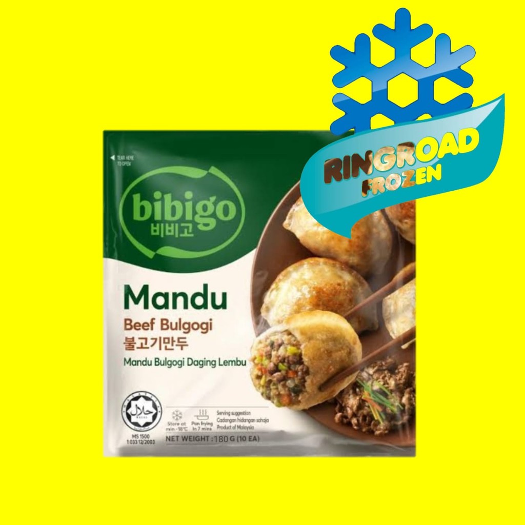 

BIBIGO MANDU BULGOGI DAGING LEMBU 180 GR - 9 PCS