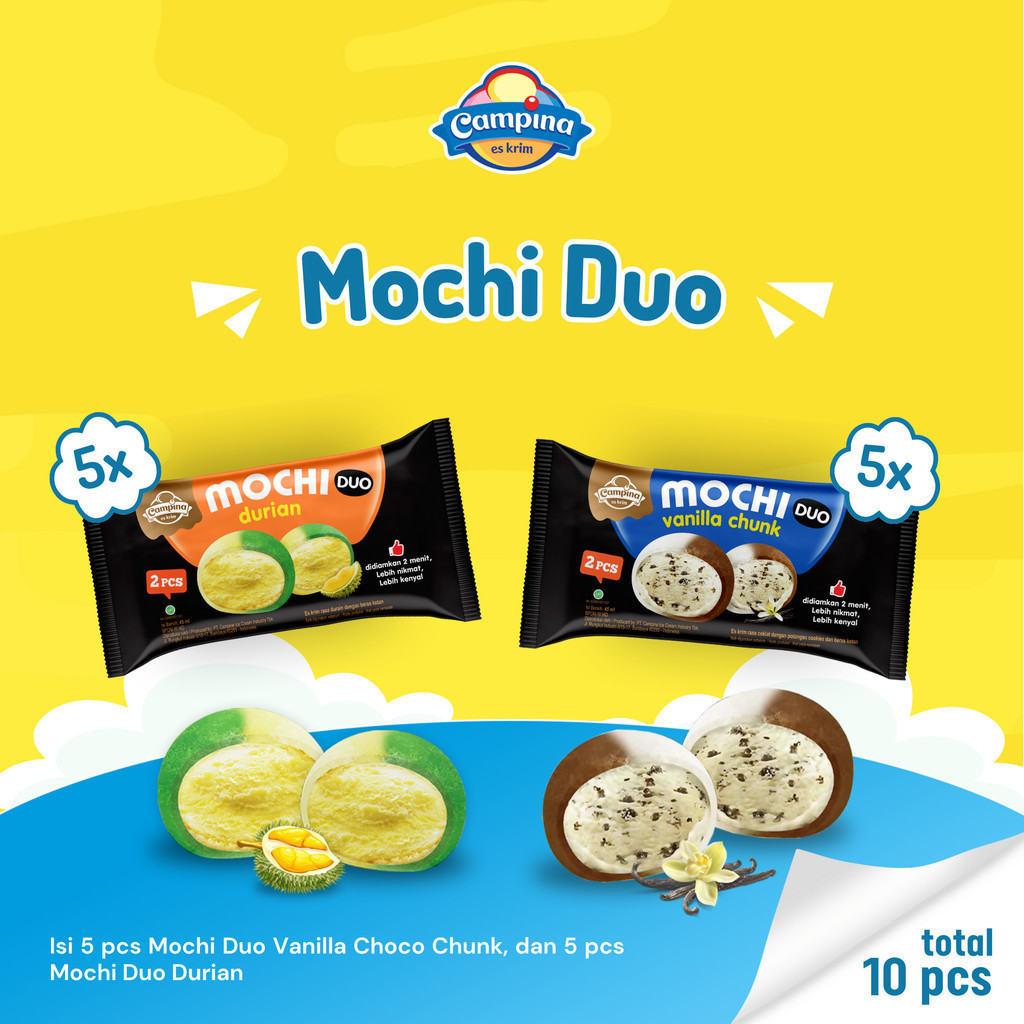 

Campina Mochi Duo - Es Krim