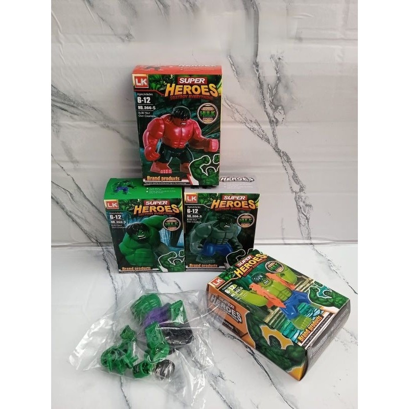 Mainan Anak Lego Super Hero Hulk - Maianan Edukasi Anak - Toys