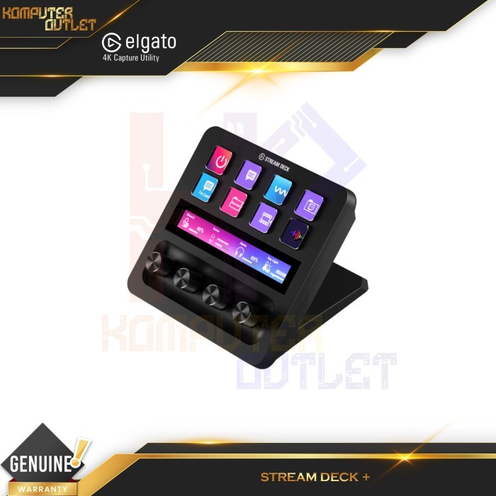 Elgato Stream Deck+ / Stream Deck Plus - Resmi