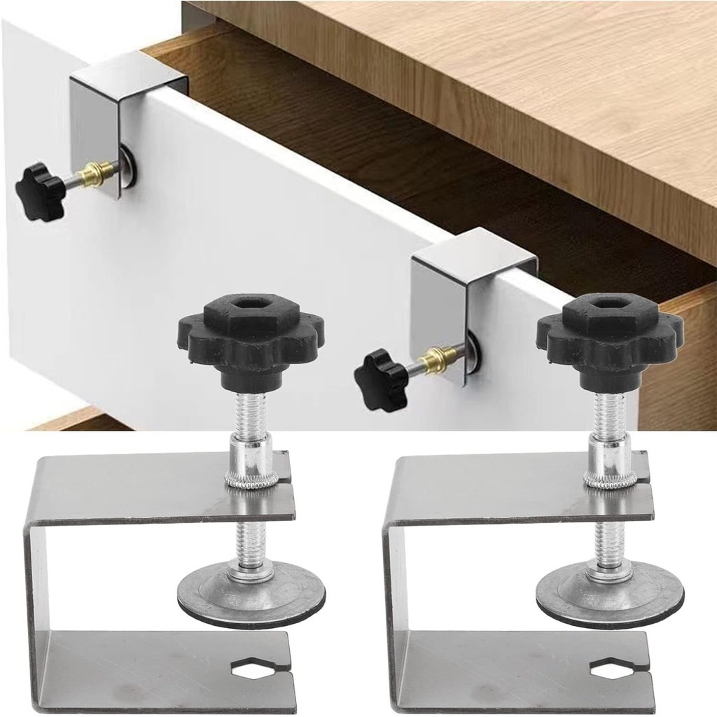 

- Alloet Klem Penjepit Laci Klip Instalasi Stainless Steel Adjustable - JJ221442 -