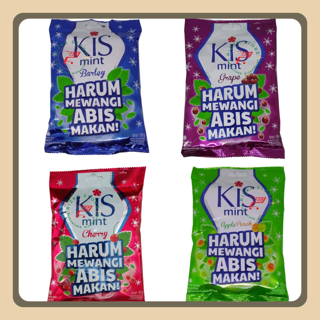 

Kis PERMEN 125gr 4 varian MAYORA MONAZALA